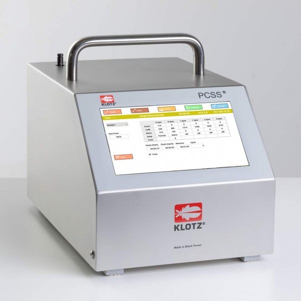 Abakus® mobil fluid zur Zählung der Partikel in Flüssigkeiten